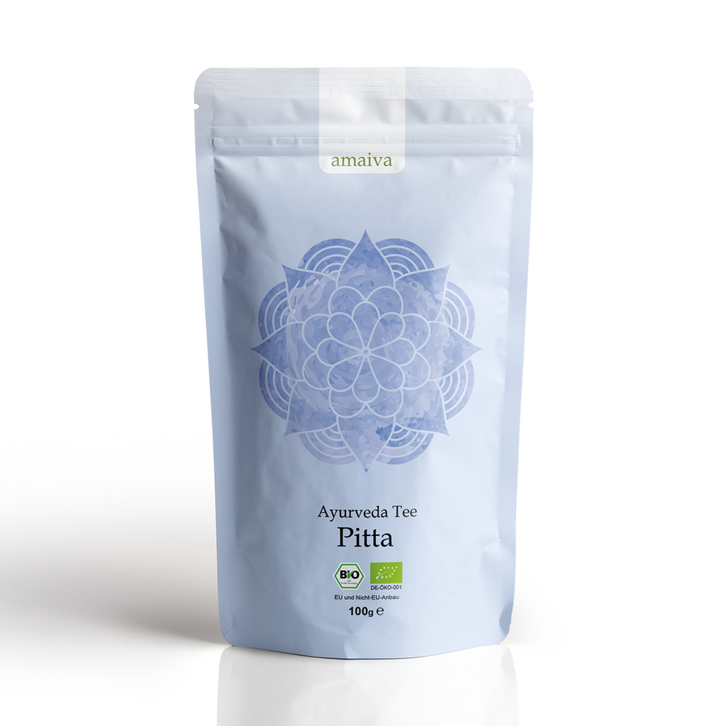 100g Beutel Ayurveda Tee Pitta Front